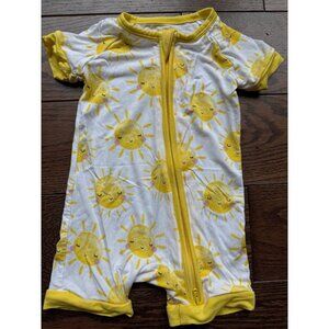 Little Sleepies Sunshine shortie 0-3m